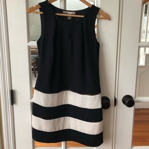 Black & white shift dress by Forever 21, Size XS